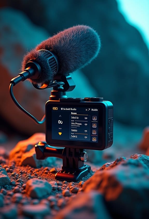 action camera audio techniques