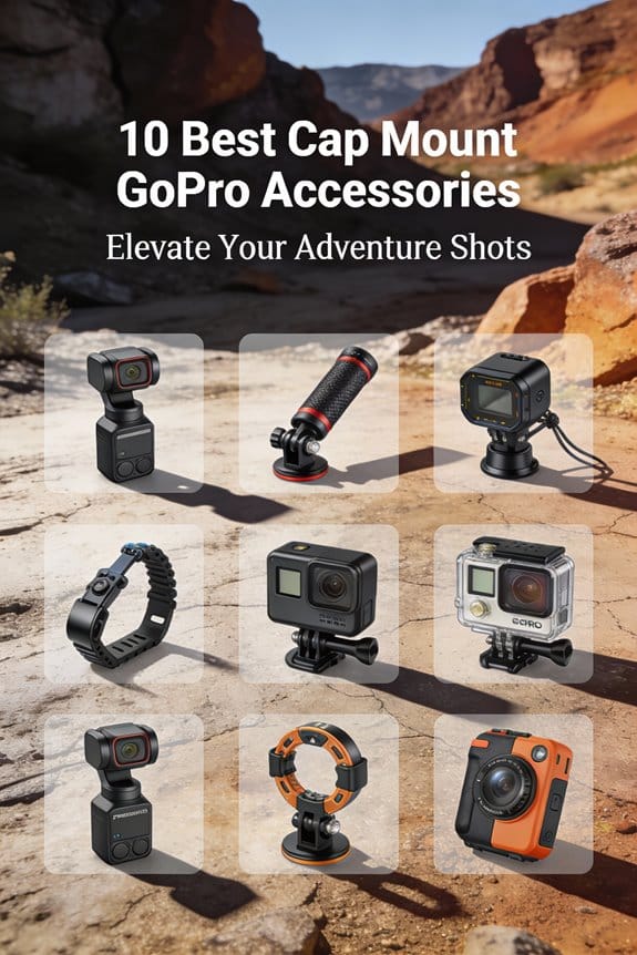 cap mount gopro accessories