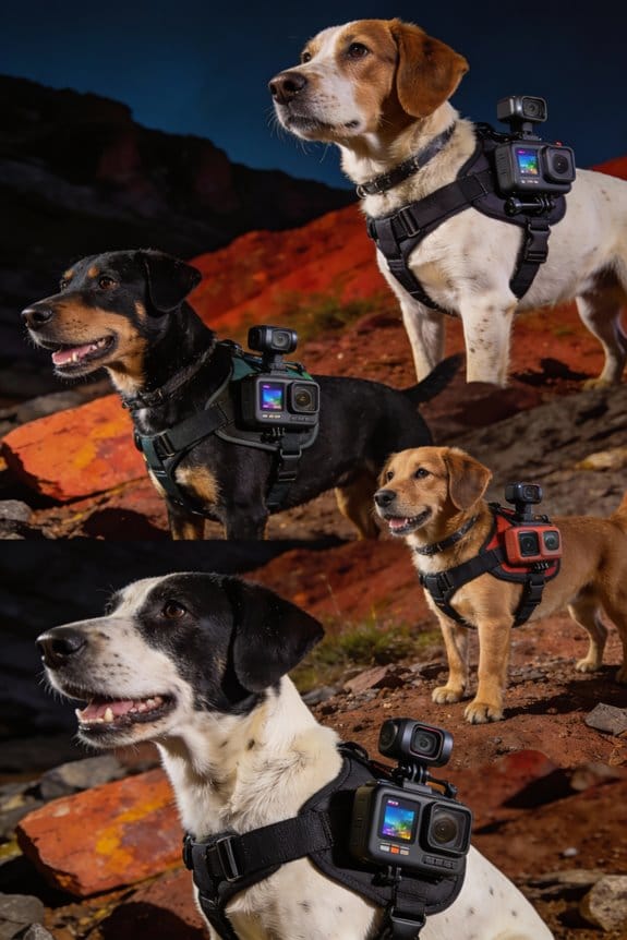 dog harness camera guide