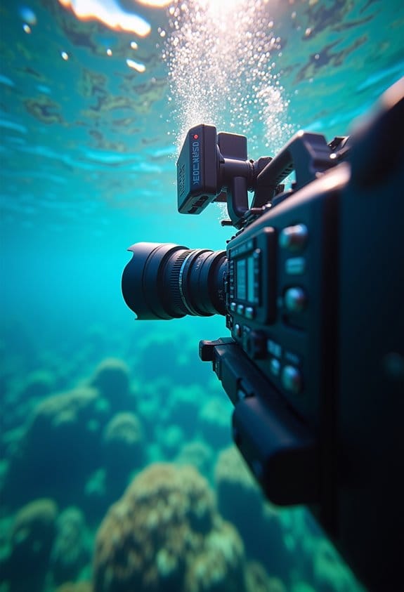 light absorption affects underwater colors