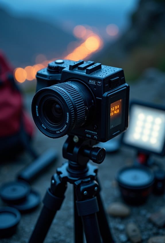 night filming technical challenges