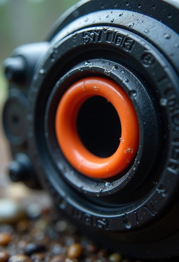 o rings ensure waterproof sealing