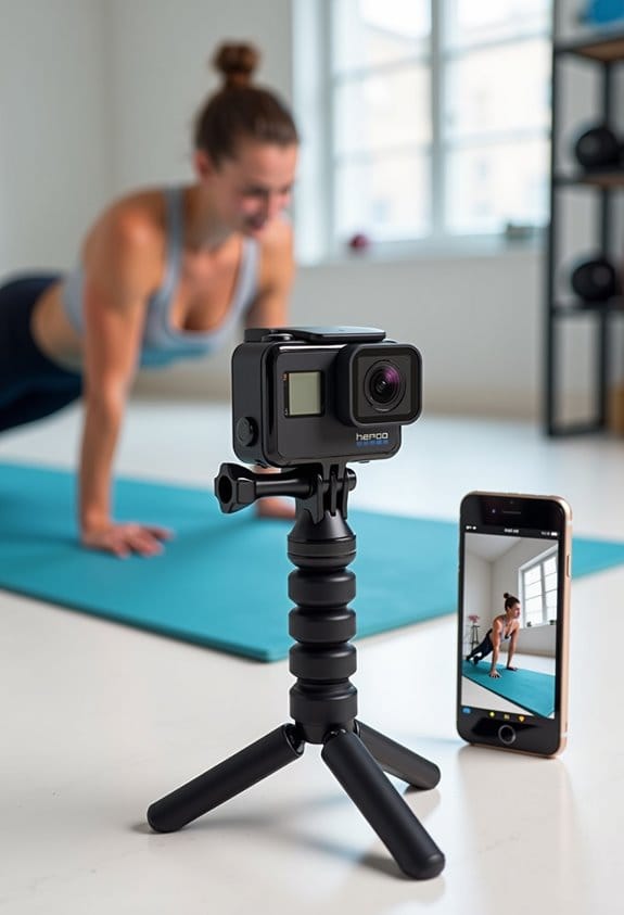 optimize action camera setup