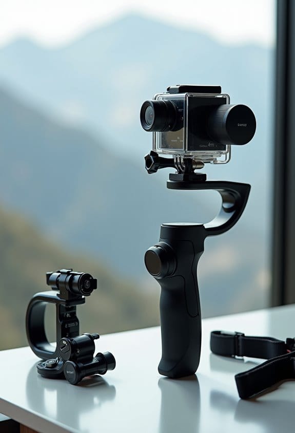 smooth filming with stabilization tools