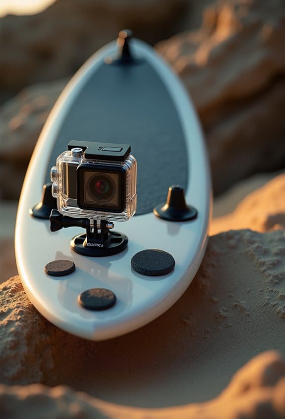 stable surfboard camera mounting