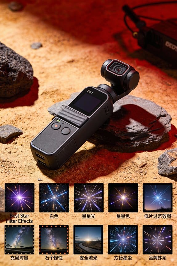 star filter photography effects