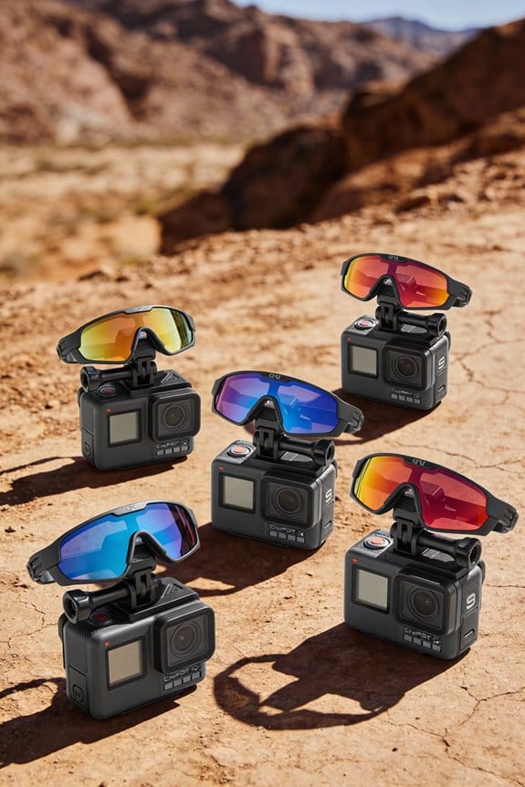 sunglasses mounted camera accessories