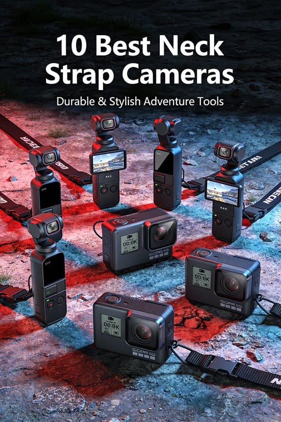 top cameras with neck straps