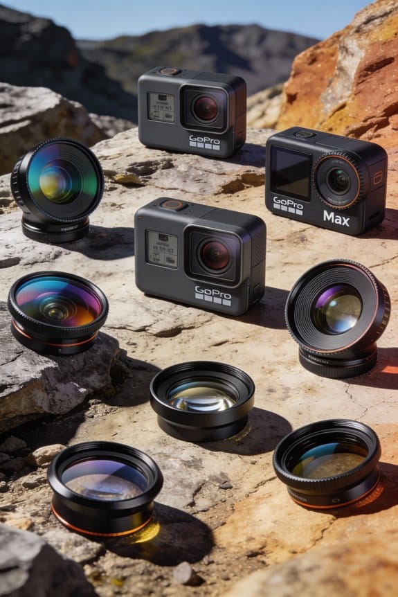 top gopro max lenses